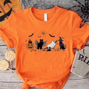 Halloween Ghost Cat Shirt,Halloween Tshirt,Halloween Cat Shirt,Ghost Cat T shirt,Cat Lover Shirt,Halloween Cat T-shirt,Spooky Season Tee