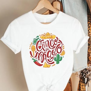 Cinco De Mayo Shirt, Happy Cinco De Mayo Gift, Cinco De Drinko Shirt, Mexican Party T-Shirt, Mexican Fiesta Birthday Shirt,Taco Birthday Tee