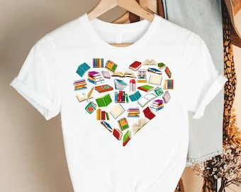 Book Lover T-shirt,Gift For Librarian,Book Lover Shirt,Book Reader Shirt,Reading Tee,Book Nerd Shirt,Book Lover Gift,Bookish Gift For Reader