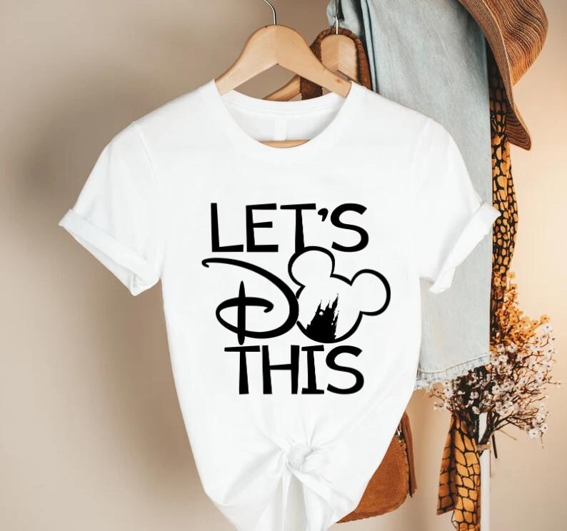 Disney Let's Do This Shirt, Disney Family Vacation Tshirt, Disney Mickey Tee, Disneyland shirt, Magic Kingdom Shirt, Walt Disney World Shirt bild 5