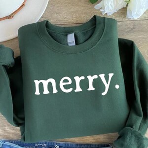 Christmas Sweatshirt, Merry Christmas Sweatshirt, Christmas shirt for Women, Christmas Gift, Christmas Crewneck Sweatshirt, Holiday Gifts