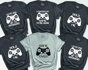 Funny Bachelor Party Tees, Bachelor Party Gift, Gamer Groom Team Shirt, Funny Gamer Shirt For Wedding Party, Funny Groom Crew Tee,Grooms Tee