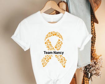 Childhood Cancer Shirt,Personalized Childhood Cancer Shirt, Pediatric Cancer Awareness Tee, Cancer Team Tees, Childhood Cancer Support Shirt