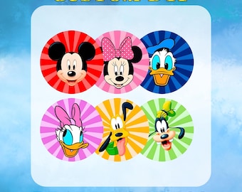Disney Friends DTF Transfer, Disneyland Mickey and Friends Ready To Press, Family Vacation Heat Transfer