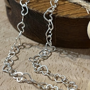 925 Sterling Silver Bracelet Heart Chain Delicate Layering Silver Jewelry fromTaxco Mexico   7in