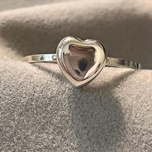 Taxco Sterling Silver Heart Ring: Handmade 925 Promise Jewelry