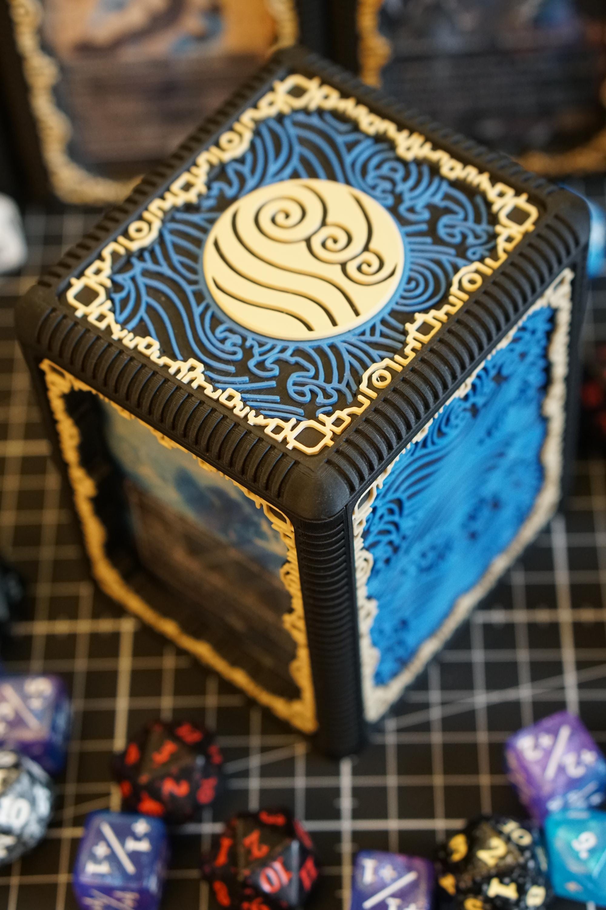 MTG Avatar Commander Deck Box - Etsy
