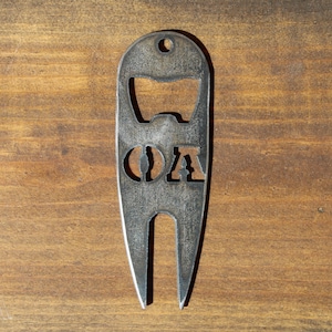 Custom Golf Divot Tool & Bottle Opener – Personalized with Initials