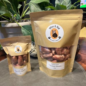 Live Pawsitively Freeze Dried Chicken Hearts Dog Treats - 3 Pack, Single Ingredient
