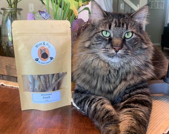 Dehydrated Smelt Treats for Dogs & Cats