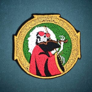 Small Blues for Allah Embroidered Patch | Grateful Dead Iron-on Patch for Hats, Caps, Jackets & Bags | Deadhead Gift