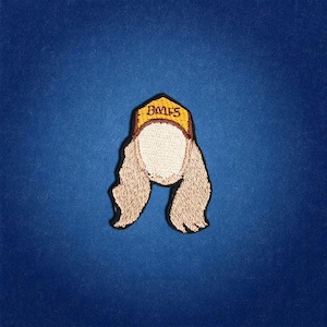 Mini Billy Strings Embroidered Patch | Iron-on Small BMFS Patch for Hats, Caps, Jackets & Bags