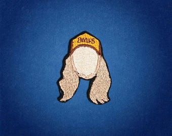 Mini Billy Strings Embroidered Patch | Iron-on Small BMFS Patch for Hats, Caps, Jackets & Bags