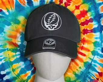 Terrapin Banjo Grateful Dead Baseball Hat With Brim Rope - Etsy