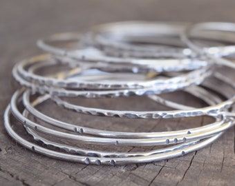 Sterling Silver Bangles