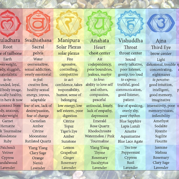 Chakra Introduction Postcard