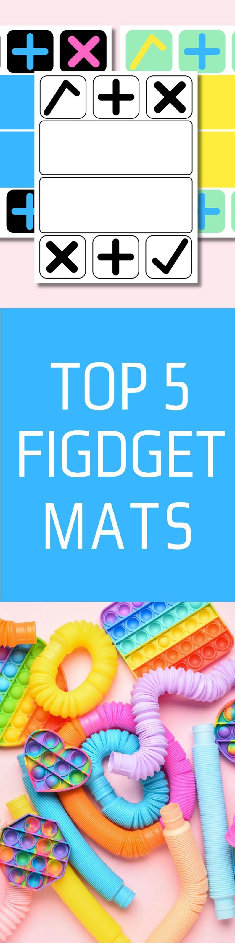 Fidget Trading Mat Editable PDF Squishy Exchange Board Sensory Toy Swap ...