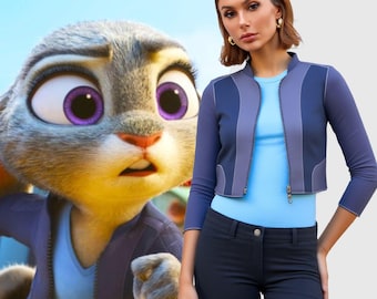 Inspired By Judy Hopps Zootopia 2 Jacket, Cosplay Women Jacket