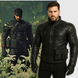 Inspired By Metal Gear Solid Delta Jacket, Big Boss Snake Cosplay Jacket