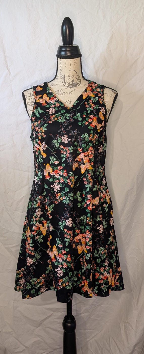 long sleeve turtleneck dress mini black Black Butterfly Back Midi Dress