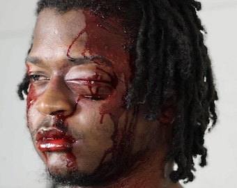 Ojo hinchado / Prótesis / Maquillaje SFX / Silicona