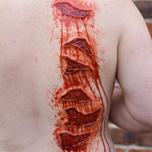 Wound Set | SFX Makeup | Unpainted Silicone Prosthetics