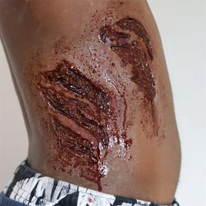 Wound set | Silicone Prosthetics | SFX | Gashes