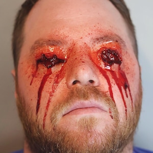 Gouged Eye Prosthetics | SFX Makeup | Wounds