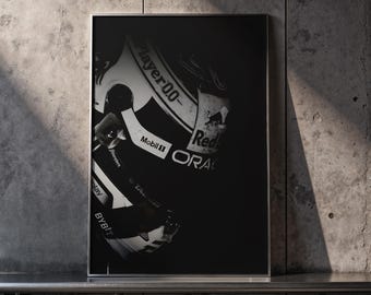 Max Verstappen F1 Poster, Red Bull Racing Wall Art, Formula 1 Print, Christmas gift