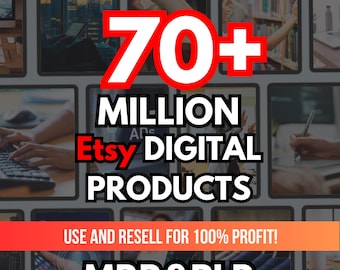 70+ Million PLR MRR Ultimate Digital Products Bundle – Ebook Bundle, Master Resell Rights, Passive Income, AI Bundle, Done For You Products