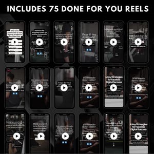 900+ Dark Faceless Aesthetic Men Reels, PLR MRR, Faceless Men Videos, Dark Aesthetic Digital Marketing Bundle, Instagram Reels Bild 3