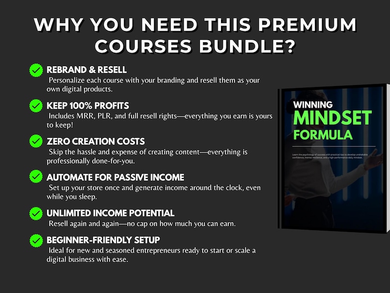 900+ MRR Video Courses Bundle, PLR, Business Courses, Master Resell ...