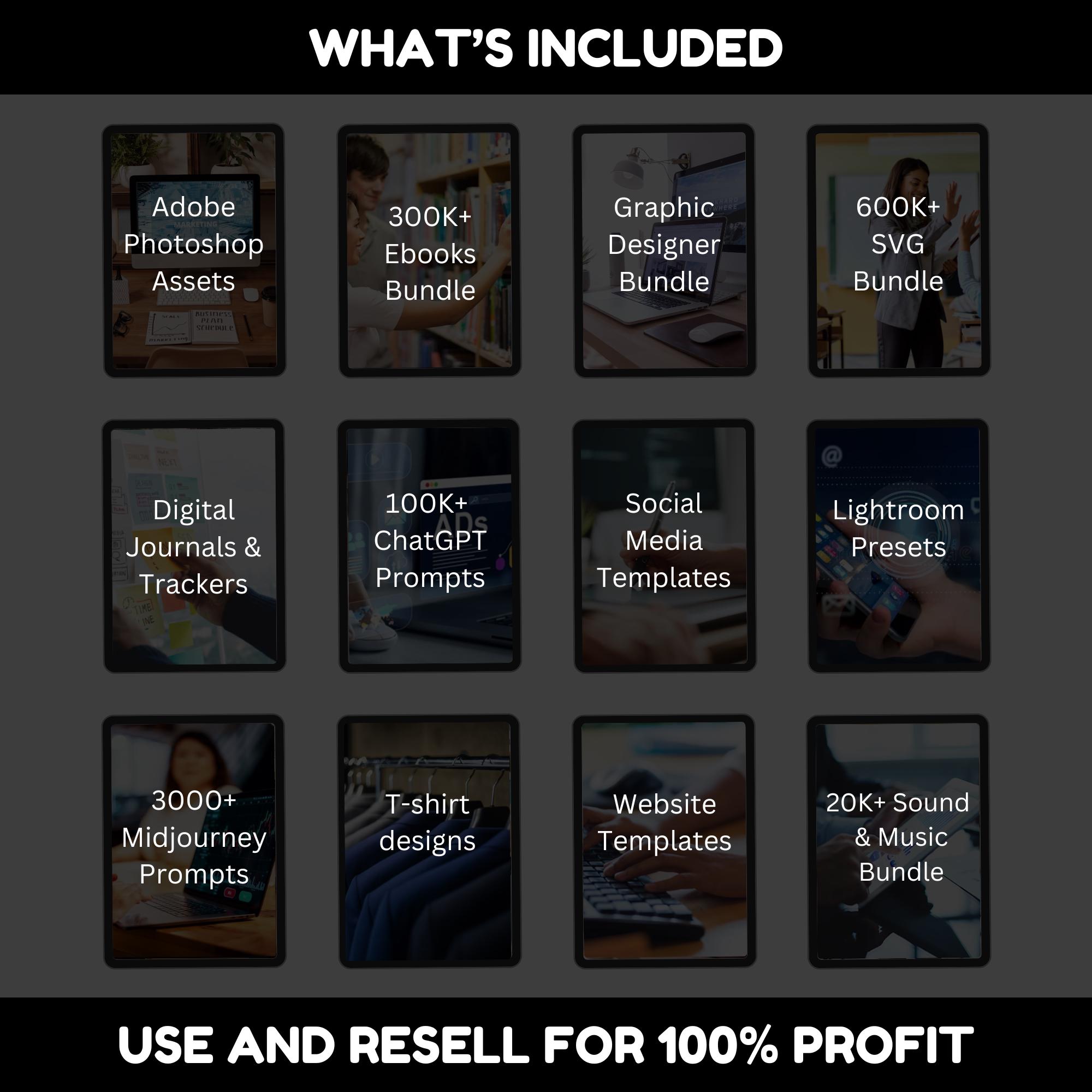 80+ Million PLR MRR Ultimate Digital Products Bundle – Ebook Bundle ...