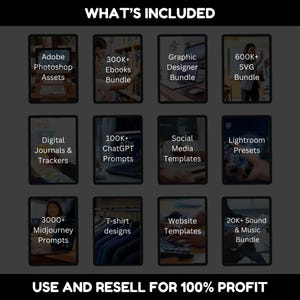 10 Million+ Ultimate PLR MRR Digital Products Bundle, Passive Income, Plr Mrr Digital Products, Master Resell Rights, PLR Digital Products image 2