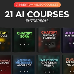 AI Video Course Bundle PLR MRR, ChatGPT prompts Bundle, Ai Prompts, Ai plr, Ai Pdf, Ai Books, Chatgpt Course, Business Course, Ai Tools