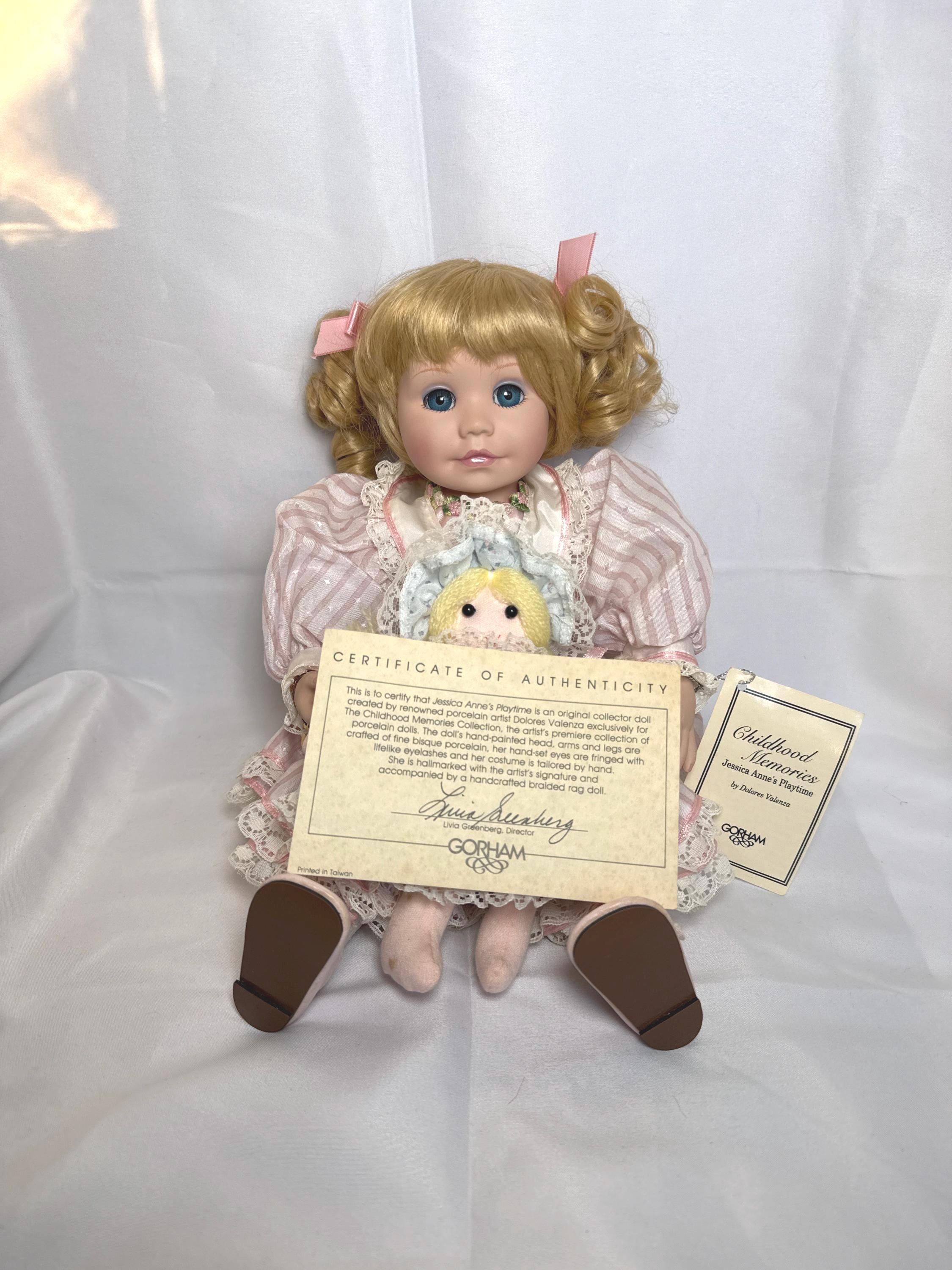 Collectors Choice Genuine Fine Bisque Porcelain Doll - Etsy Canada