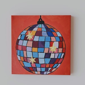 Disco Ball - Original Acrylic Painting