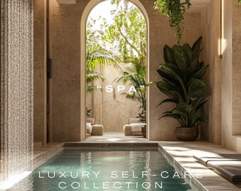 Luxury Spa AI Stock Photos | Wellness & Relaxation Images (Digital Download)