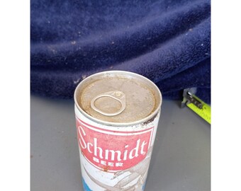 Schmidt Duck Logo 5 Cities Steel Pull Tab 1960-70