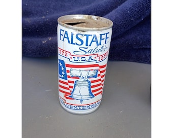 Falstaff Salutes Bi Centennial USA 1976-1970 Pull Tab