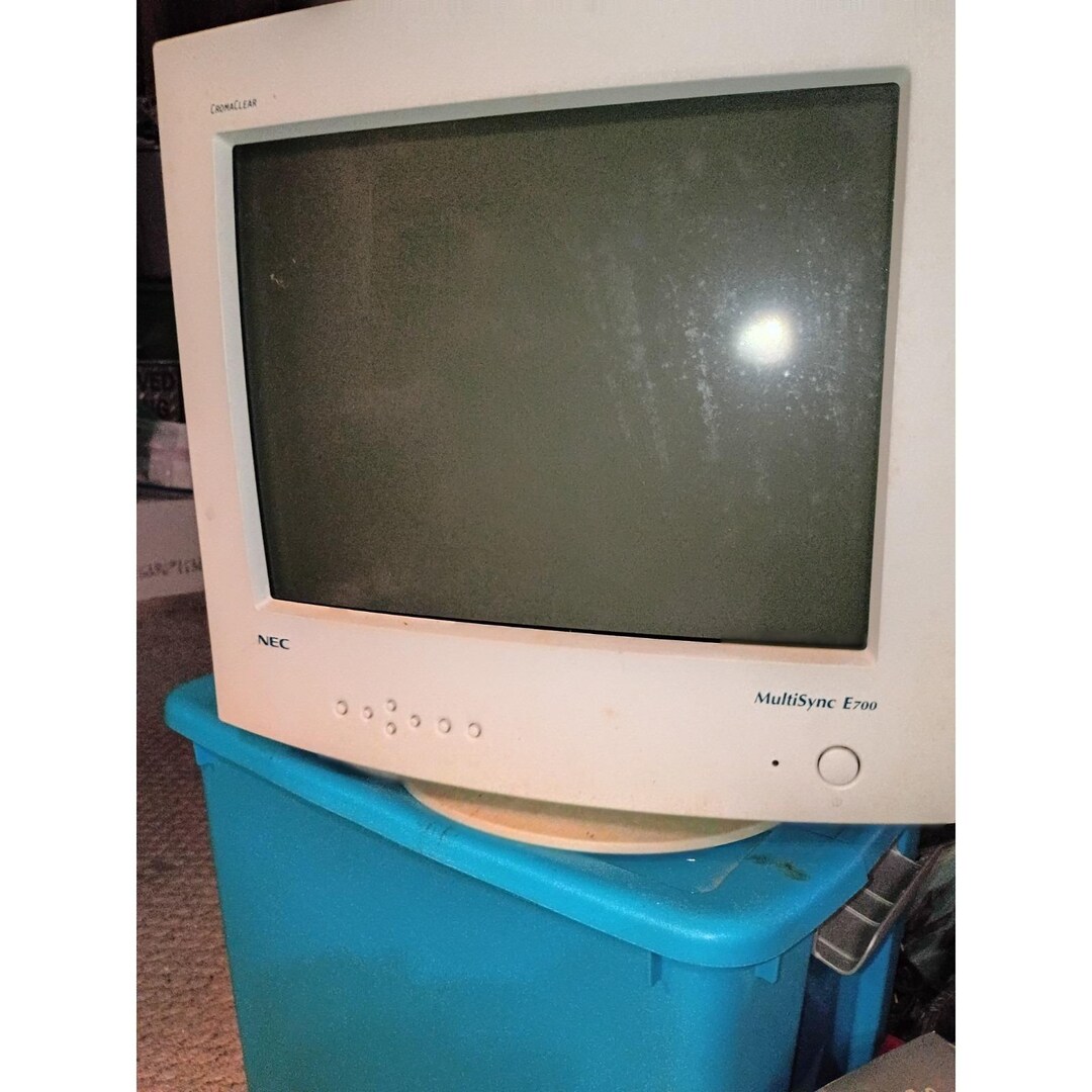 NEC Multi Sync E700 CRT Monitor Untested 1990 - Etsy