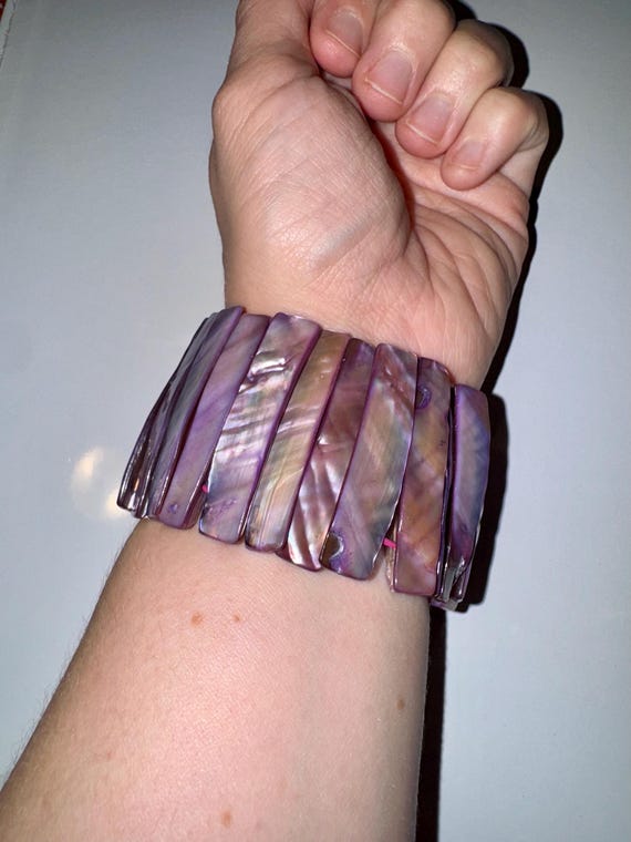 Abalone Seashell bracelet - image 4