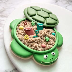 Turtle Sandbox Cookie Cutter - STL File