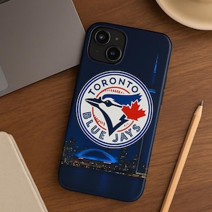 Toronto Blue Jays Tough Phone Case – Slitstarkt Lexan-plastfodral