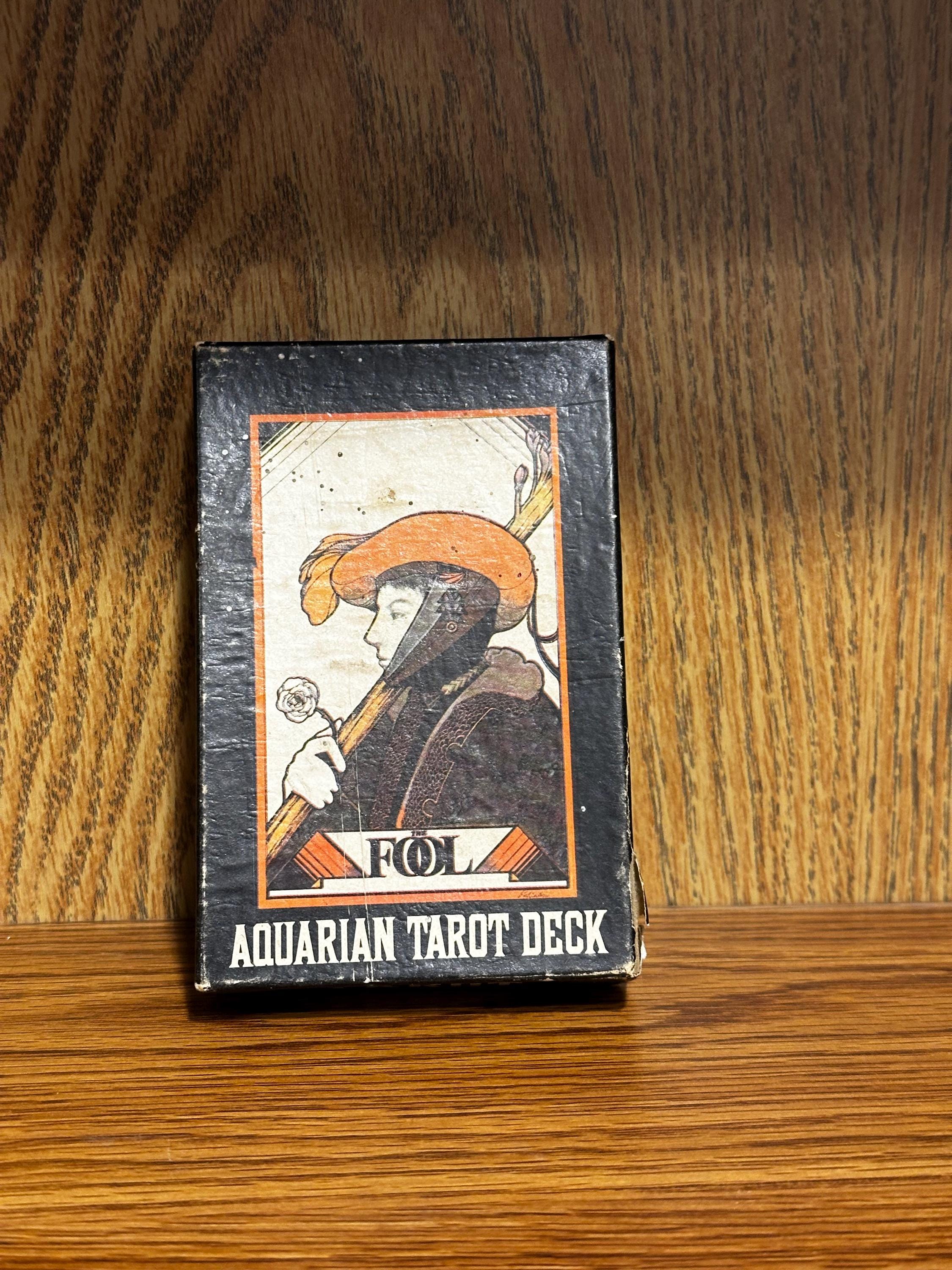 【Vintage】 THE AQUARIAN TAROT THE FOOL vintage the aquarian tarot the fool（Rare Vintage Aquarian