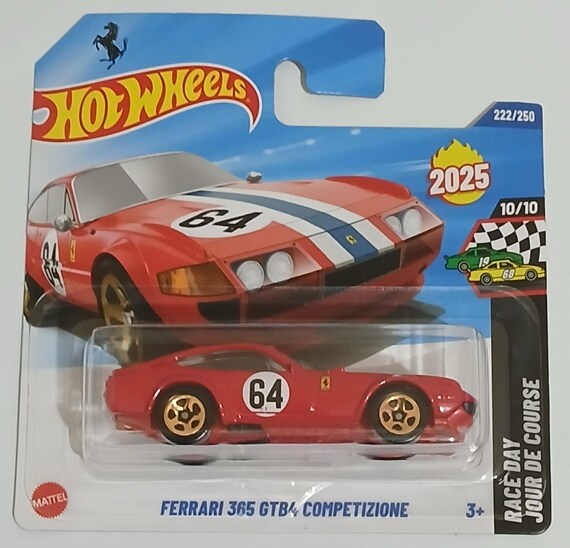 Hot Wheels Ferrari 365 GTB4 Competizione Free Boxed Shipping - Etsy