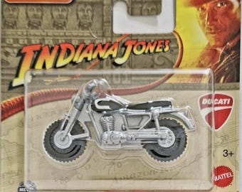 Matchbox Indiana Jones Ducati Scrambler - Etsy