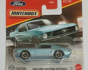 Matchbox 68 Ford Mustang Fastback Free Boxed Shipping - Etsy