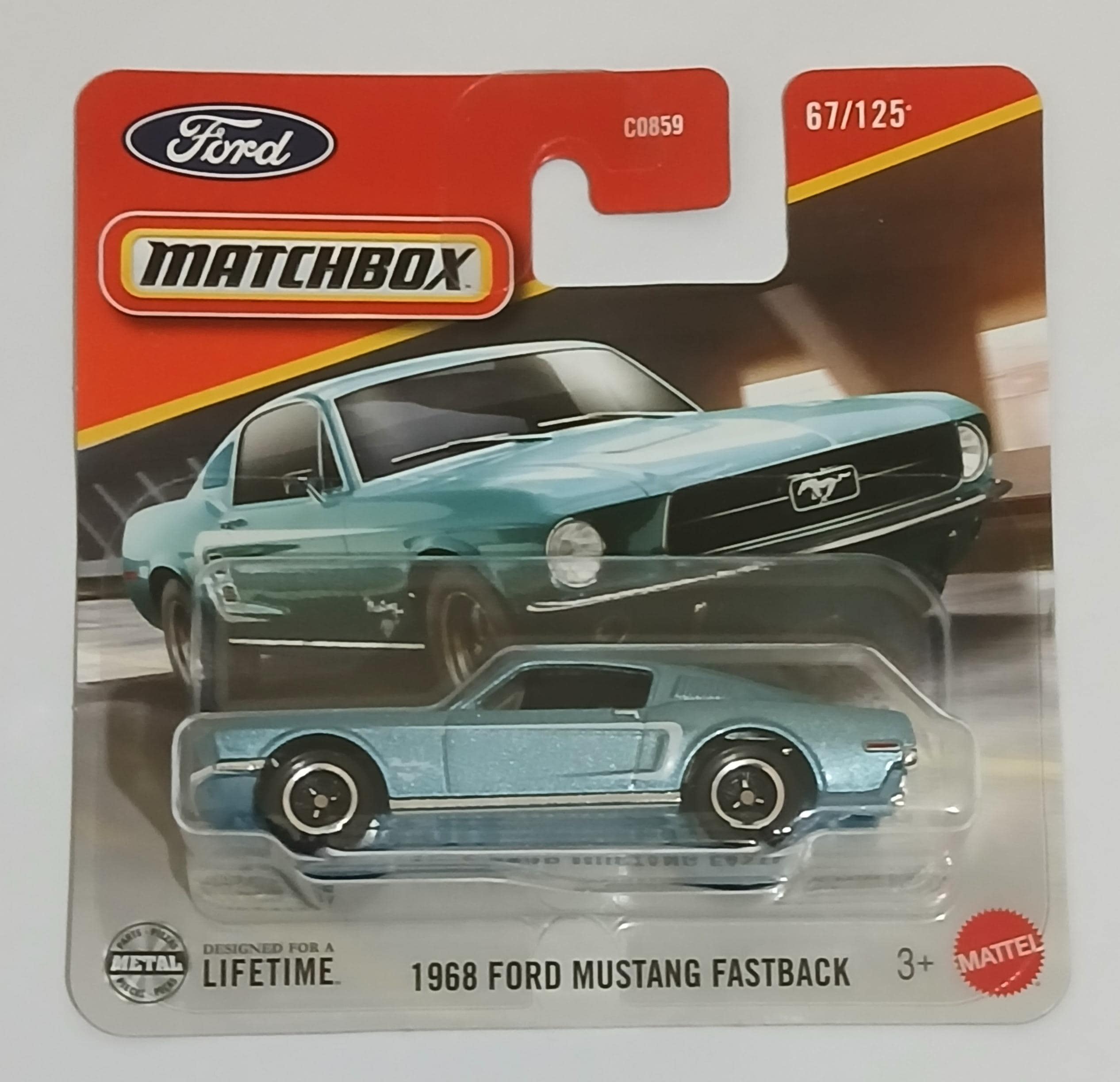 Matchbox 68 Ford Mustang Fastback Free Boxed Shipping - Etsy