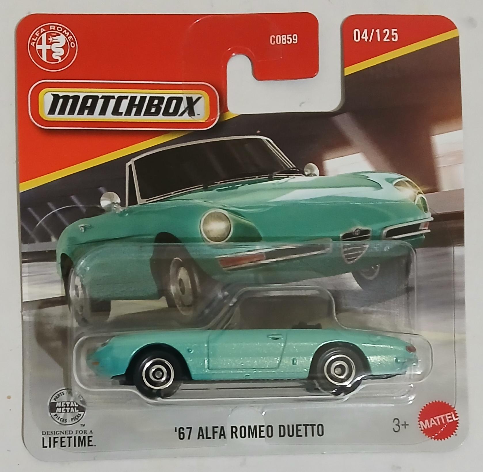 Matchbox 67 Alfa Romeo Duetto Free Boxed Shipping - Etsy